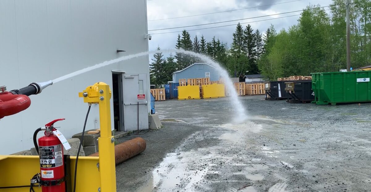 Technosub projet canon à eau